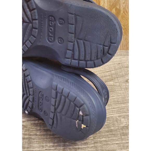 Crocs Baya Clog Shoes Toddler Size 8 Navy - Picture 7 of 11